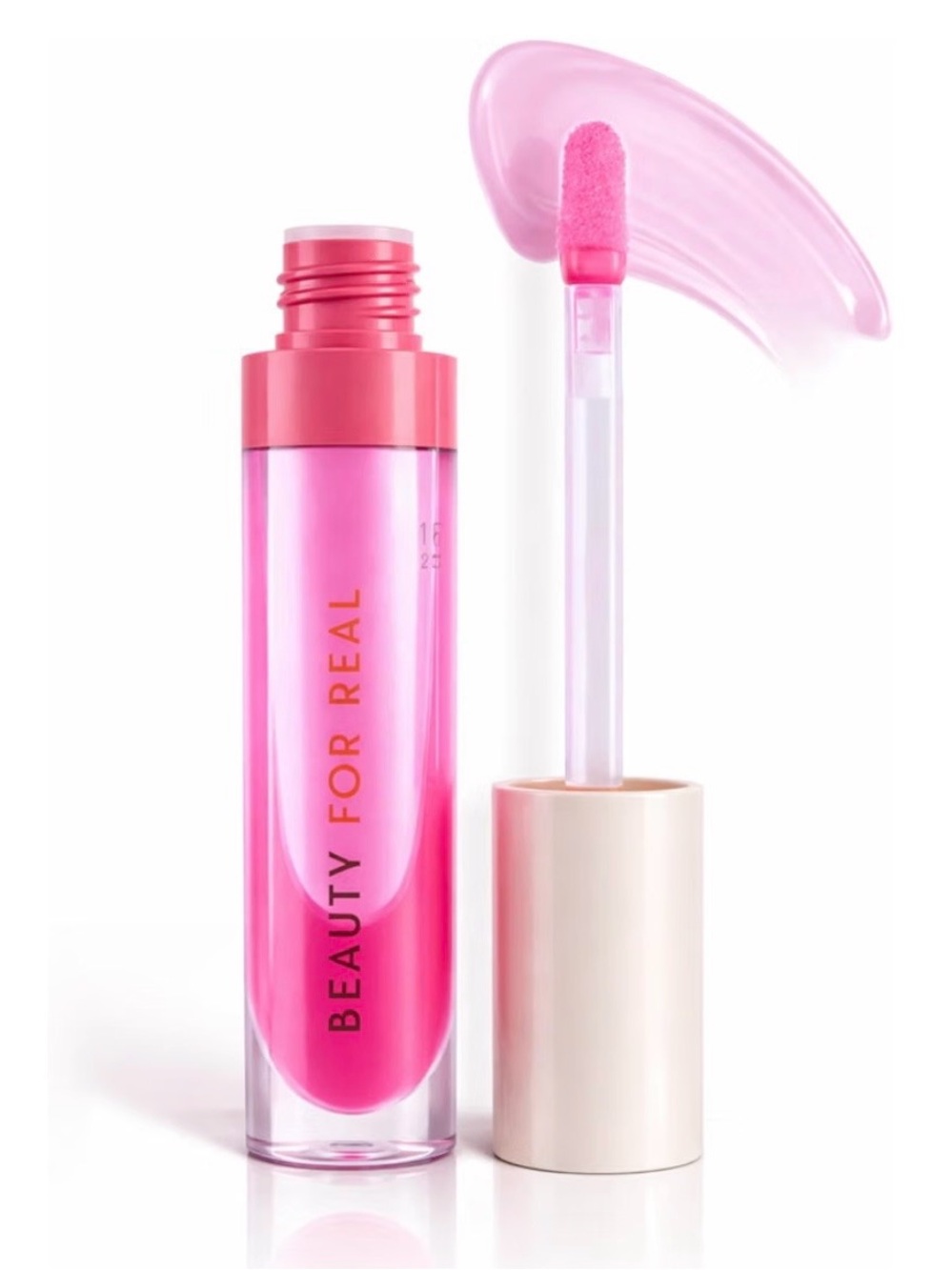 Beauty For Real Lip Revival Hi-Shine Hydrating Lip Oil in Raspberry Beret